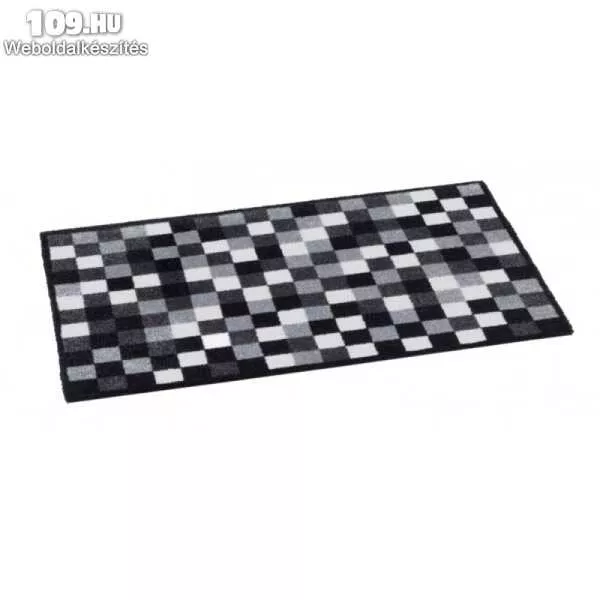 Lábtörlő 40x60cm Ambiance pixel grey